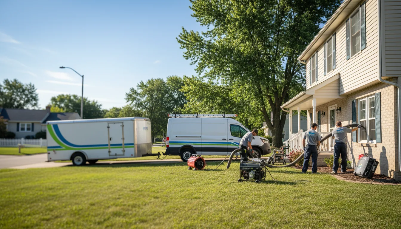 Flooded Basement Restoration And Cleanup With Repair in Cheswold, DE near me
